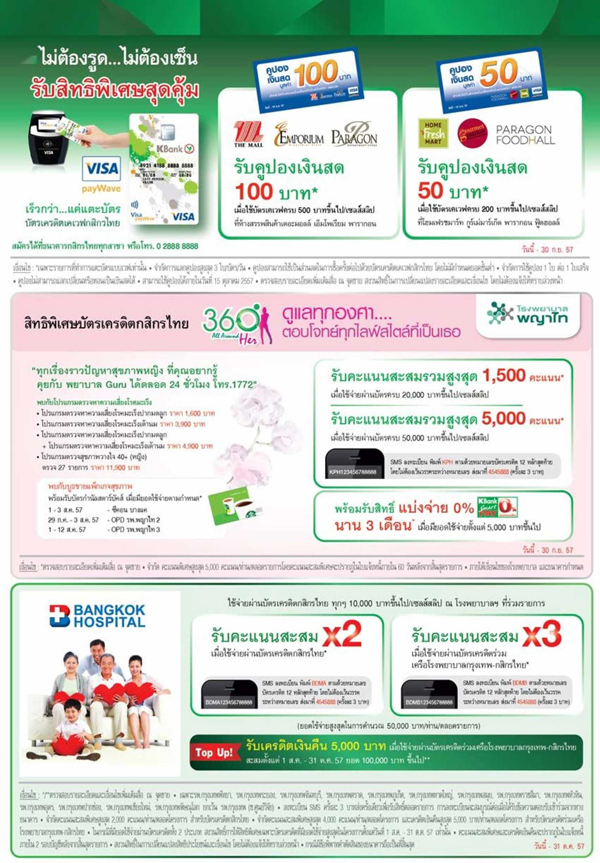 รวมโปรโมชั่นบัตรเครดิต รู้ก่อนช้อปคุ้ม !