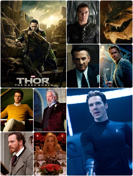 ยลโฉมหน้า 10 ตัวโกงดีเด่นจากภาพภาพยนตร์ แห่งปี 2013