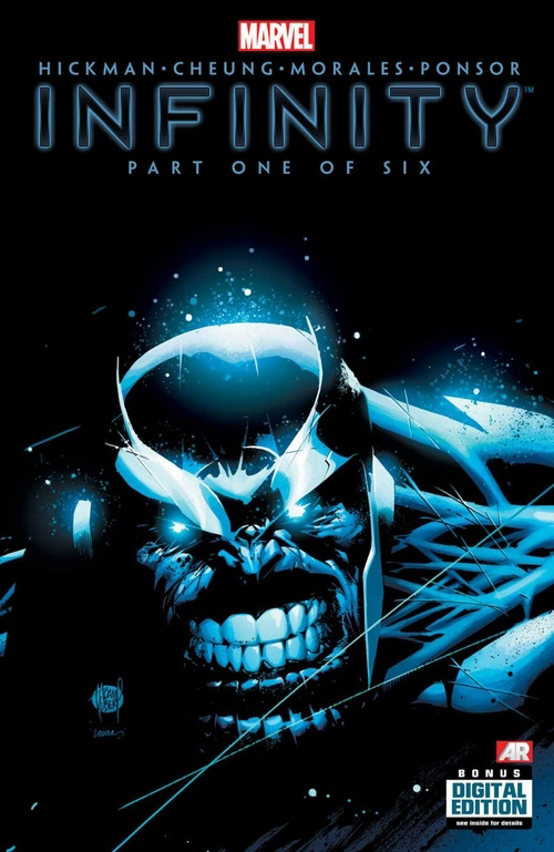 ตัวอย่าง Infinity ควบทั้ง The Avengers และ The Inhumans 