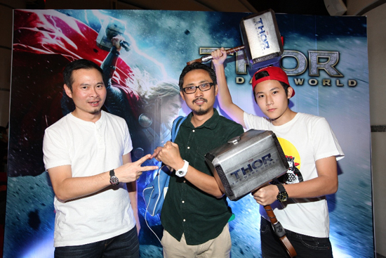 อลังการ ! เปิดตัวยิ่งใหญ่สมการรอคอย Thor : The Dark World 