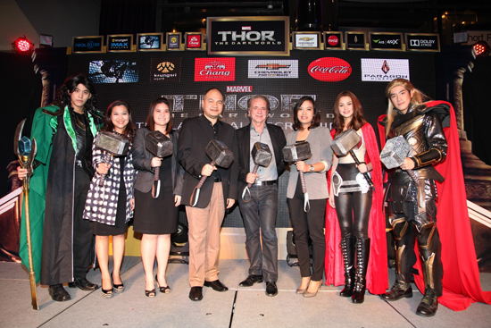 อลังการ ! เปิดตัวยิ่งใหญ่สมการรอคอย Thor : The Dark World 