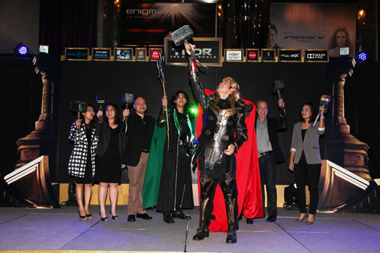 อลังการ ! เปิดตัวยิ่งใหญ่สมการรอคอย Thor : The Dark World 
