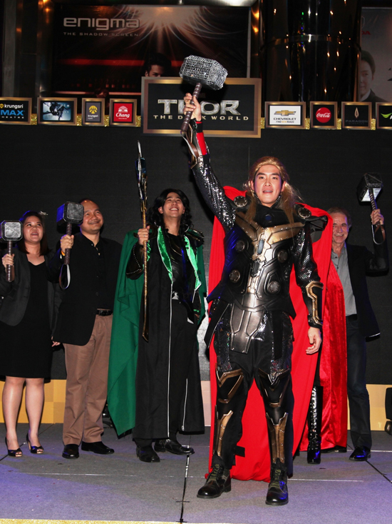 อลังการ ! เปิดตัวยิ่งใหญ่สมการรอคอย Thor : The Dark World 