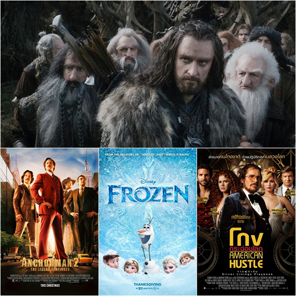 เหนียวแน่น The Hobbit 2 ยังครองแชมป์หนังทำเงิน 