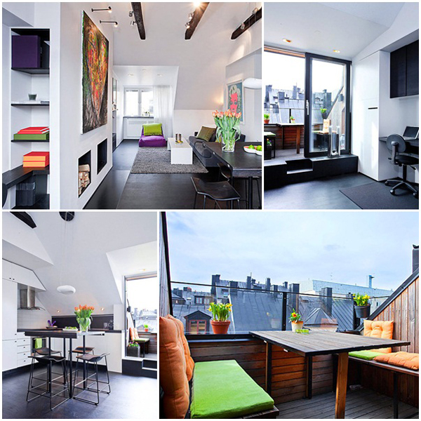 คอนโดขนาด 54 ตร.ม. ตกแต่งสวย ใช้พื้นที่คุ้ม