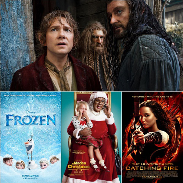 ตามคาด The Hobbit  : The Desolation of Smaug ครองแชมป์หนังทำเงิน 