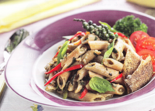 ผัดเส้นเพนเนซอสโหระพา อาหารสุขภาพจานเด็ดพิชิตท้องอืดท้องเฟ้อ