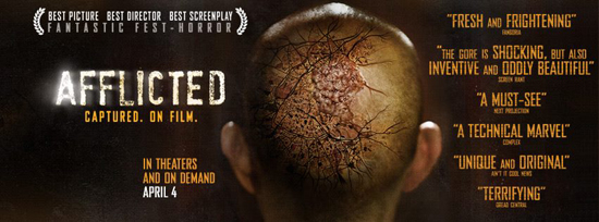 หลอนได้อีก ตัวอย่าง Afflicted หนังอินดี้สุดแนว 