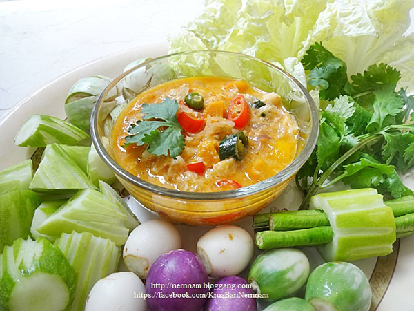 หลนไข่เค็มกุ้ง เครื่องจิ้มแบบไทย ๆ รสกลมกล่อม