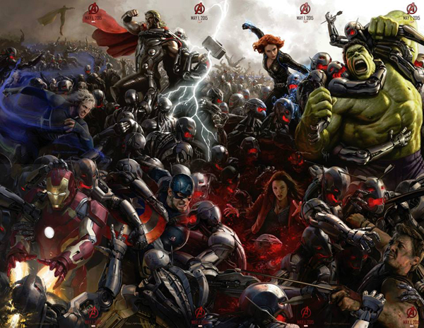 Marvel และ DC Comics เตรียมปล่อยหนัง 40 เรื่อง ในอีก 6 ปี