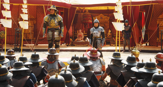 แอฟ ขนลุก ผู้พันเบิร์ด สร้างความฮึกเหิมก่อนเปิดศึกยุทธหัตถี 