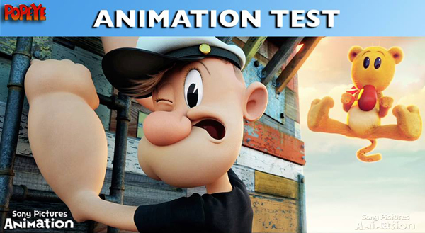 มาดูกันฟุตเทจแรก Popeye ฉบับแอนิเมชั่น