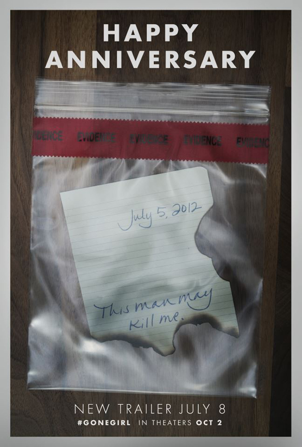 Gone Girl เผย 4 หลักฐานเด็ด ก่อนปล่อยตัวอย่างหนังพรุ่งนี้ !