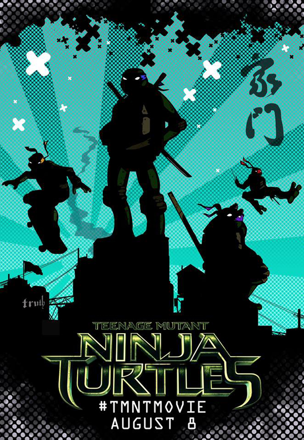 จัดเต็ม ! โปสเตอร์คาแรคเตอร์ Teenage Mutant Ninja Turtles 