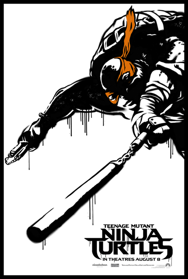 จัดเต็ม ! โปสเตอร์คาแรคเตอร์ Teenage Mutant Ninja Turtles 