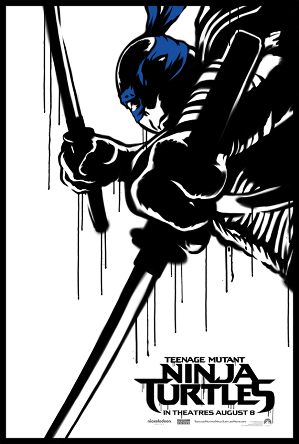 จัดเต็ม ! โปสเตอร์คาแรคเตอร์ Teenage Mutant Ninja Turtles 