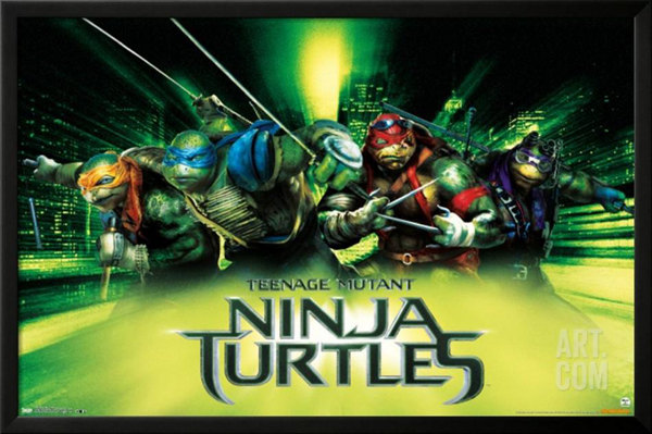 จัดเต็ม ! โปสเตอร์คาแรคเตอร์ Teenage Mutant Ninja Turtles 