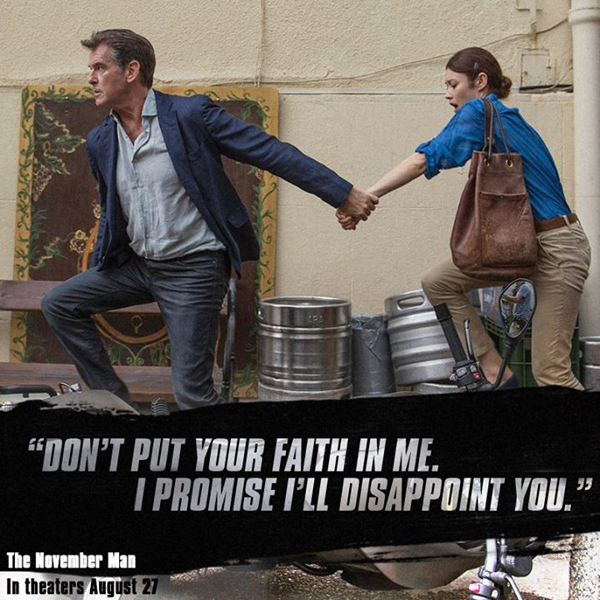 เพียร์ซ บรอสแนน เตรียมกลับมาอีกครั้ง ใน The November Man 2 