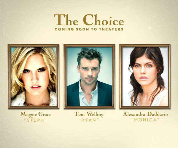 The Choice หนังรักจากนิยายของ นิโคลัส สปาร์คส์ ถ่ายทำแล้ว