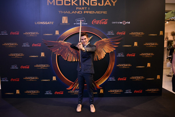 คิมเบอร์ลีย์ นำทีมเปิดตัวปราฏการณ์ภาพยนตร์แห่งปีรอบแรกเมืองไทย  The Hunger Games : Mockingjay Part 1 Thailand Premiere