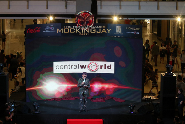 คิมเบอร์ลีย์ นำทีมเปิดตัวปราฏการณ์ภาพยนตร์แห่งปีรอบแรกเมืองไทย  The Hunger Games : Mockingjay Part 1 Thailand Premiere
