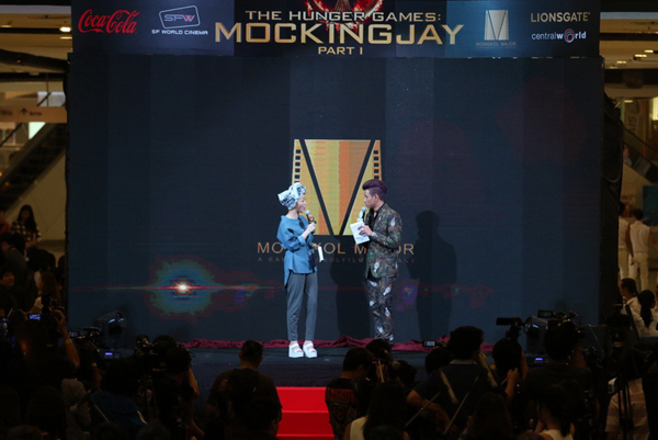 คิมเบอร์ลีย์ นำทีมเปิดตัวปราฏการณ์ภาพยนตร์แห่งปีรอบแรกเมืองไทย  The Hunger Games : Mockingjay Part 1 Thailand Premiere