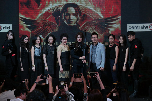 คิมเบอร์ลีย์ นำทีมเปิดตัวปราฏการณ์ภาพยนตร์แห่งปีรอบแรกเมืองไทย  The Hunger Games : Mockingjay Part 1 Thailand Premiere