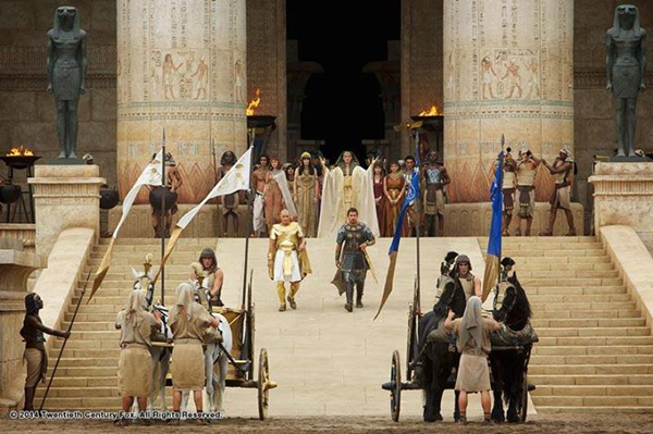 Exodus : Gods and Kings นั่งแท่นแชมป์ใหม่หนังทำเงิน