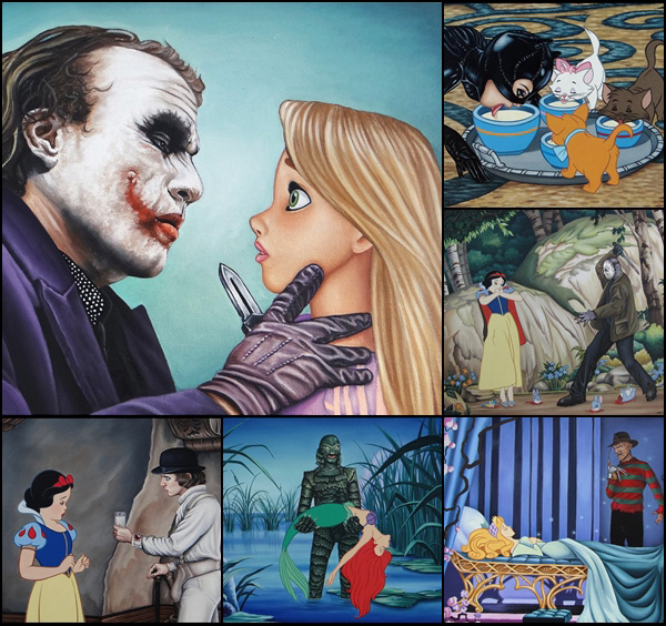 จะเกิดอะไรขึ้น ! เมื่อตัวละครจากดิสนีย์พบเหล่าวายร้าย