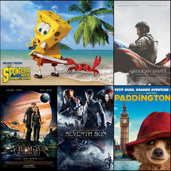 SpongeBob มาเหนือ !! ซิวแชมป์หนังทำเงิน