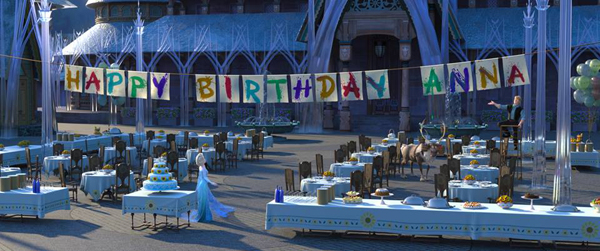 ตัวอย่าง Frozen Fever