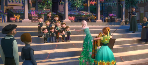 ตัวอย่าง Frozen Fever