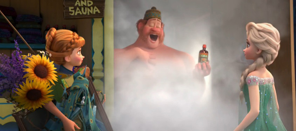 ตัวอย่าง Frozen Fever