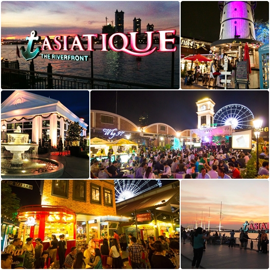 เดินเล่นที่ เอเชียทีค เดอะ ริเวอร์ฟร้อนท์