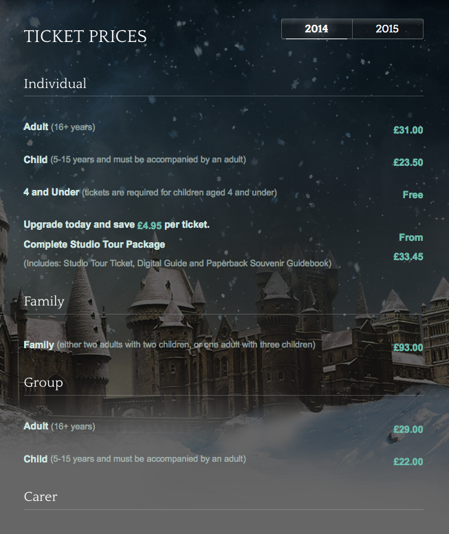 Harry Potter Studio