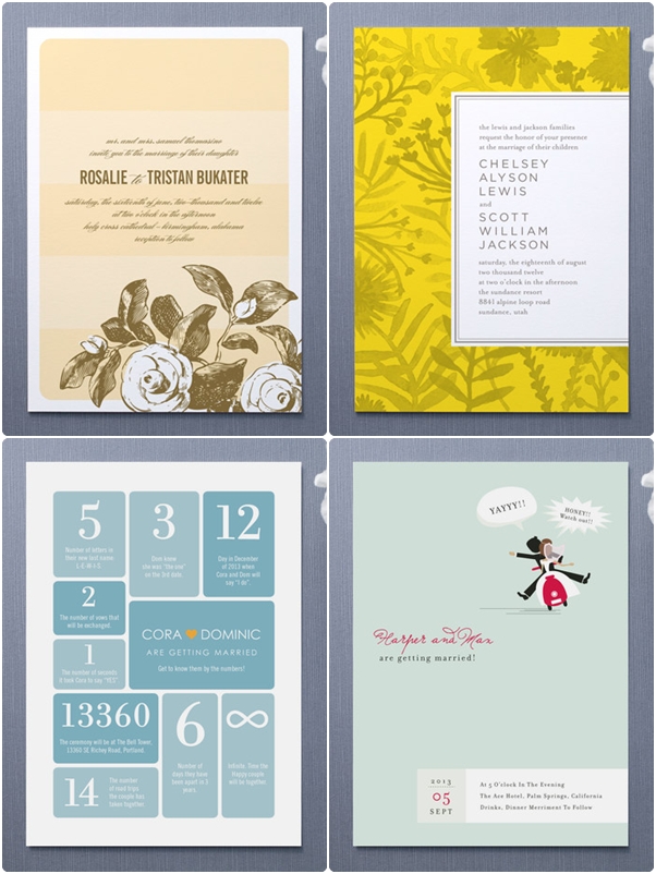 ตัวอย่างการ์ดแต่งงาน