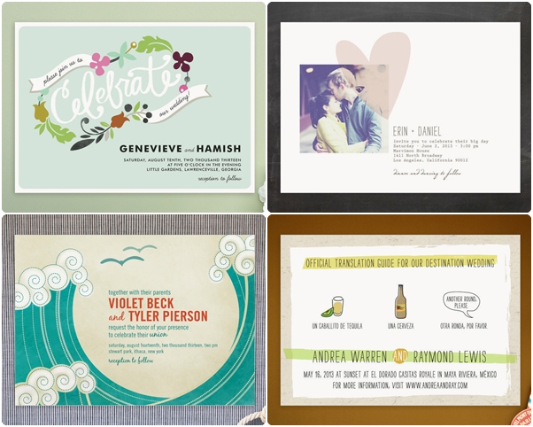 ตัวอย่างการ์ดแต่งงาน