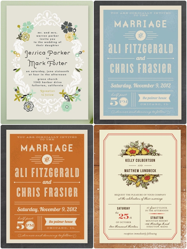 ตัวอย่างการ์ดแต่งงาน