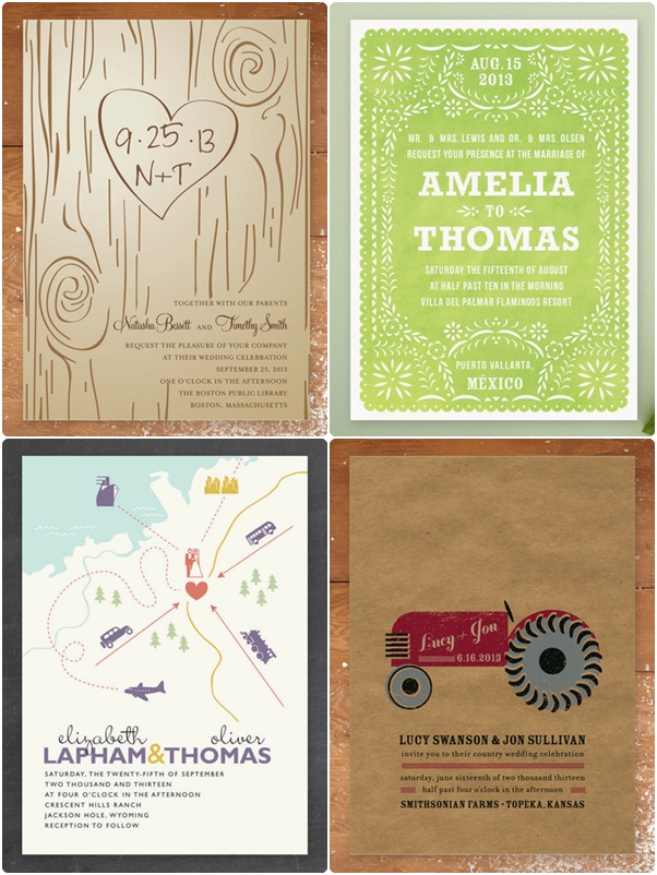 ตัวอย่างการ์ดแต่งงาน