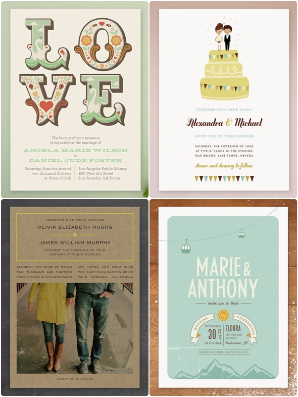 ตัวอย่างการ์ดแต่งงาน