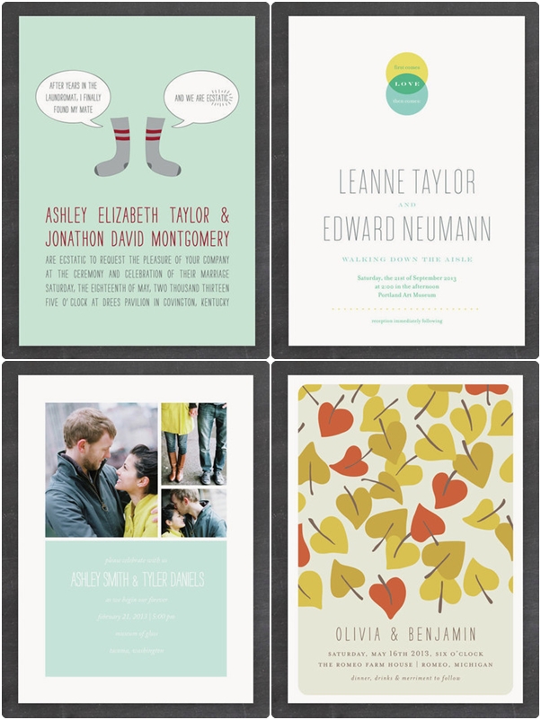 ตัวอย่างการ์ดแต่งงาน