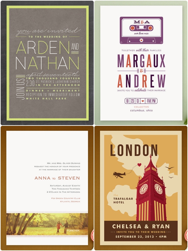 ตัวอย่างการ์ดแต่งงาน