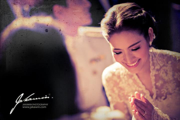 ภาพฉลองงานแต่งแอฟ สงกรานต์