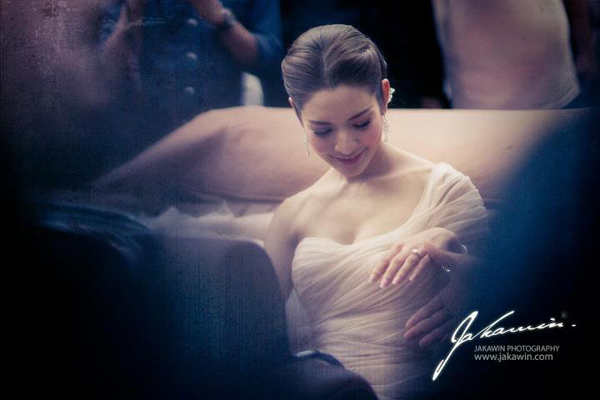 ภาพฉลองงานแต่งแอฟ สงกรานต์