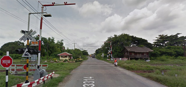 วิธีขับรถผ่านทางรถไฟ