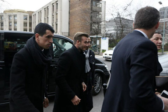 เดวิด เบ็คแฮม เปิดตัวกับ ปารีส แซงต์ แชร์กแมง