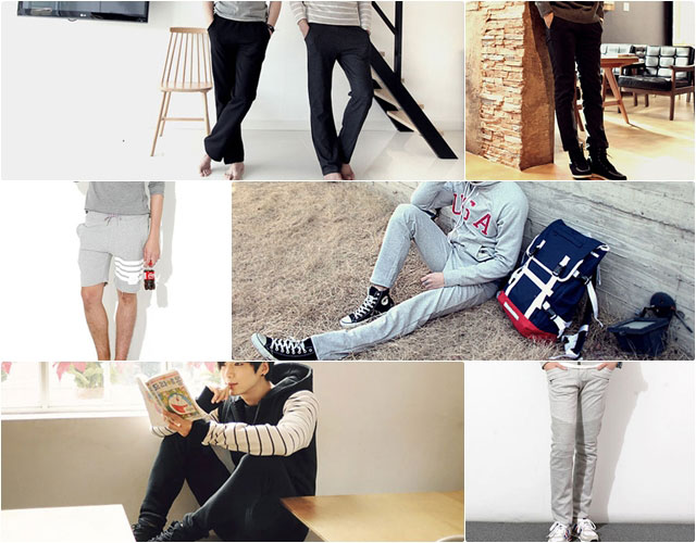 กางเกงผ้ายืด 