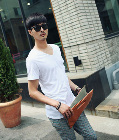 เสื้อยืดแฟชั่นเกาหลี