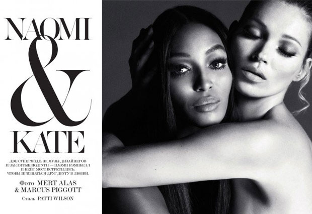 Kate Moss - Naomi Campbell