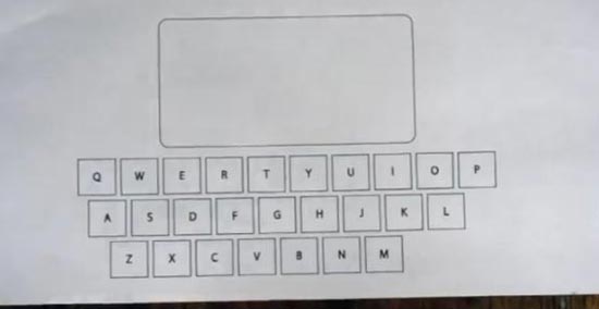 Vibrative Virtual Keyboard